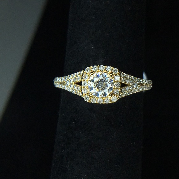 14ky Micro Pave 1/2ctr 1 1/4cttw all stones GH i1 - Picture 3 of 4